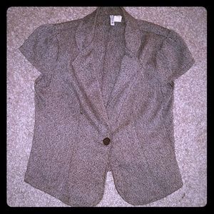 Womens Short Sleeve blazer